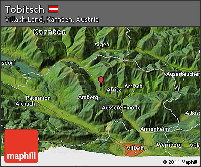 Satellite 3D Map of Tobitsch