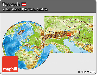 Physical Location Map of Tassach