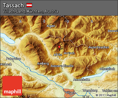 Physical Map of Tassach
