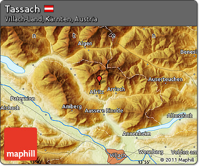 Physical Map of Tassach