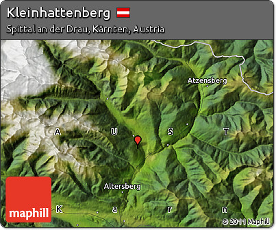 Satellite Map of Kleinhattenberg