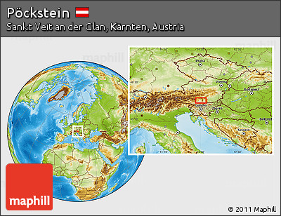 Physical Location Map of Pöckstein