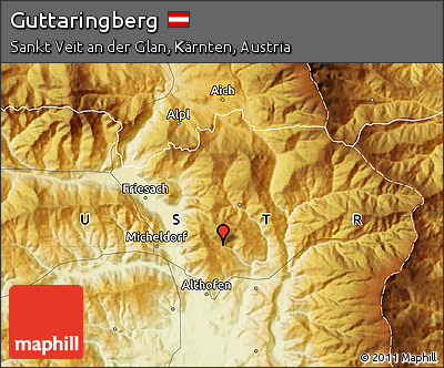 Physical Map of Guttaringberg