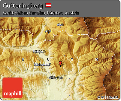 Physical Map of Guttaringberg