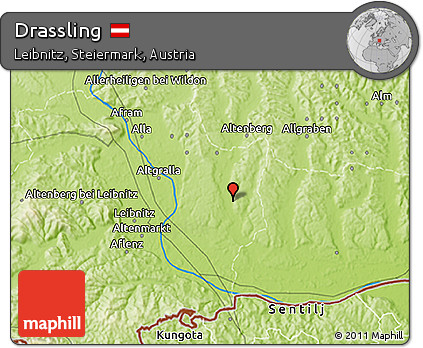 Physical 3D Map of Drassling