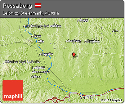 Physical 3D Map of Pessaberg