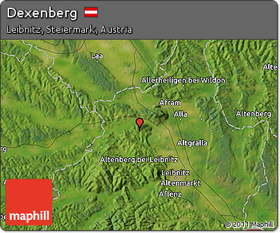 Satellite 3D Map of Dexenberg