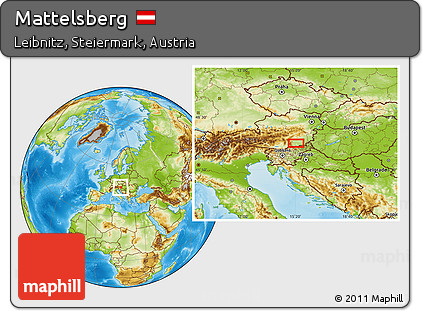 Physical Location Map of Mattelsberg