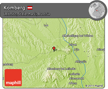 Physical Map of Komberg