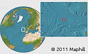 Satellite Location Map of the area around 46° 51' 18" N, 15° 13' 29" W