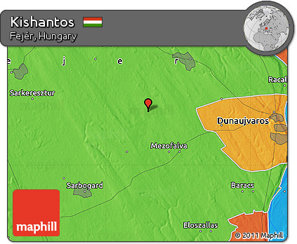 Political Map of Kishantos