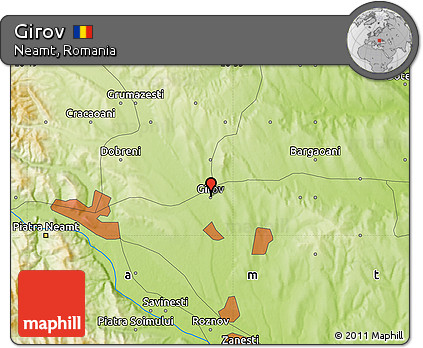 Physical Map of Girov