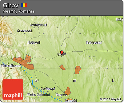 Physical Map of Girov