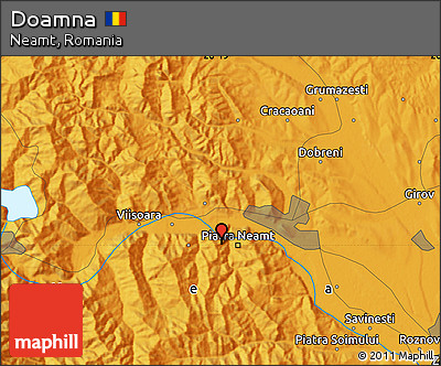 Political Map of Doamna