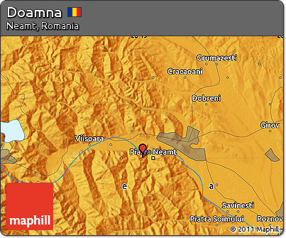 Political Map of Doamna