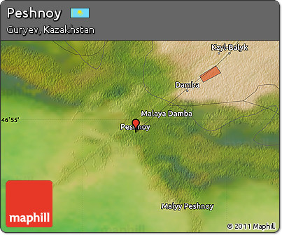 Satellite Map of Peshnoy