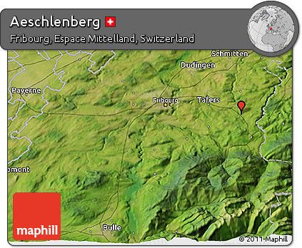 Satellite 3D Map of Aeschlenberg