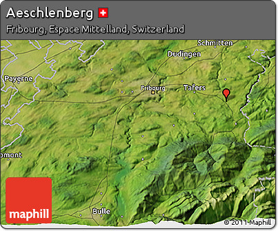 Satellite 3D Map of Aeschlenberg