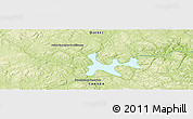 Physical Panoramic Map of the area around 46° 51' 18" N, 73° 52' 30" W