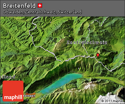 Satellite 3D Map of Breitenfeld