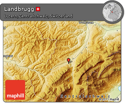 Physical Map of Landbrugg