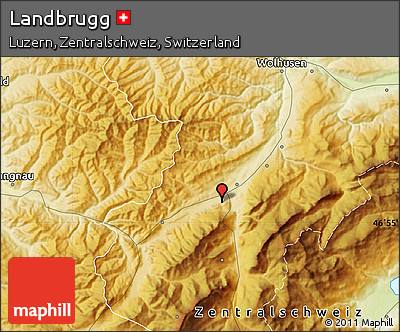 Physical Map of Landbrugg