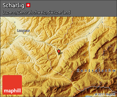 Physical Map of Schärlig