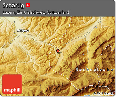 Physical Map of Schärlig