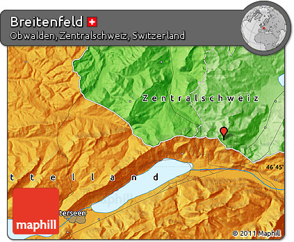 Political Map of Breitenfeld