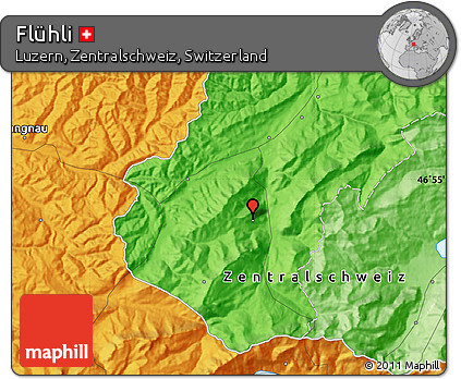 Political Map of Flühli