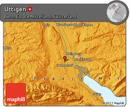 Political Map of Uttigen
