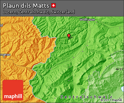 Political Map of Plaun Dils Matts