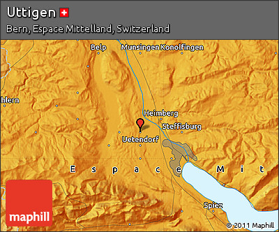 Political Map of Uttigen