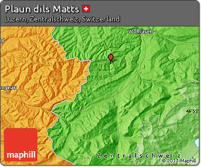 Political Map of Plaun Dils Matts