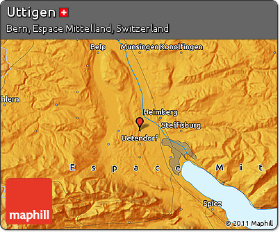 Political Map of Uttigen
