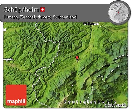 Satellite Map of Schüpfheim