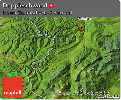 Satellite Map of Doppleschwand