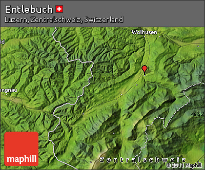 Satellite Map of Entlebuch