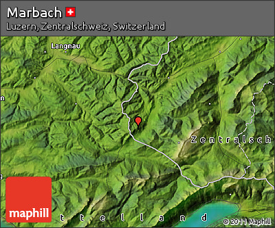 Satellite Map of Marbach