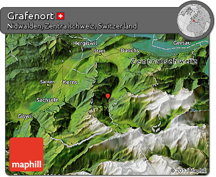 Satellite 3D Map of Grafenort