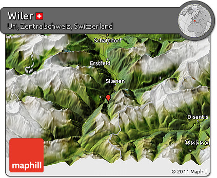 Satellite 3D Map of Wiler