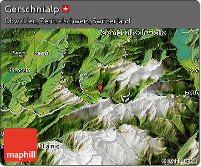 Satellite 3D Map of Gerschnialp