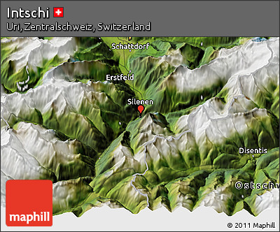 Satellite 3D Map of Intschi