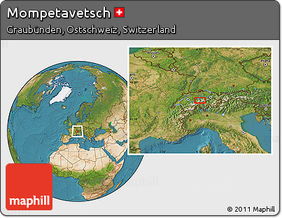 Satellite Location Map of Mompetavetsch