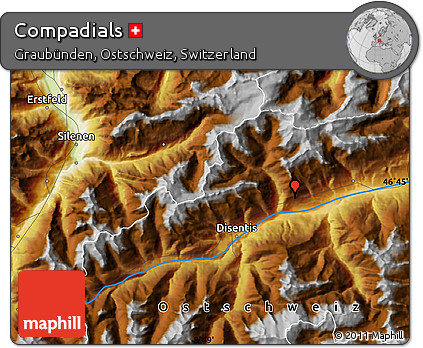 Physical Map of Compadials