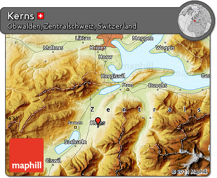 Physical Map of Kerns