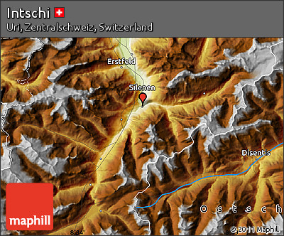 Physical Map of Intschi
