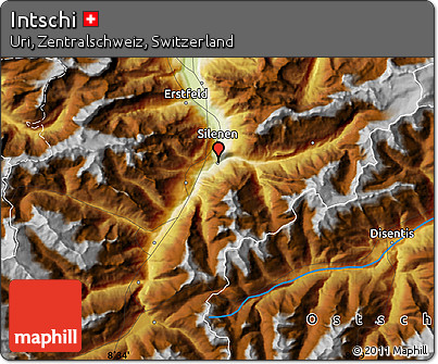 Physical Map of Intschi