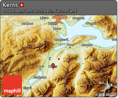 Physical Map of Kerns