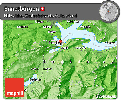 Political Map of Ennetbürgen